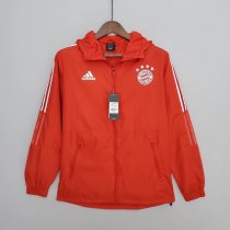 Mens Bayern Munich All Weather Windrunner Jacket Red 2022/23