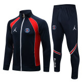 Mens PSG x Jordan Jacket + Pants Training Suit Cobelt 2021/22