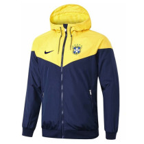 Mens Brazil All Weather Windrunner Jacket Yellow - Navy 2022