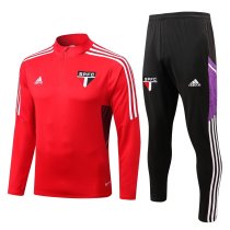 Mens Sao Paulo FC Training Suit Red 2022/23