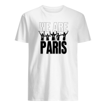Mens PSG WE ARE PARIS T-Shirt White 2021/22