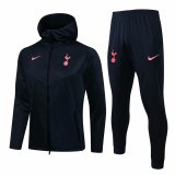 Mens Tottenham Hotspur Hoodie Jacket + Pants Training Suit Royal 2021/22