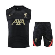 Mens Liverpool Singlet Suit Black 2022/23
