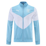 Mens Manchester City All Weather Windrunner Jacket Blue - White 2022/23