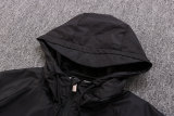 Mens PSG x Jordan All Weather Windrunner Jacket Black 2022/23