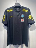 Mens Brazil Polo Shirt Black II 2022