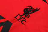 Mens Liverpool Short Training Jersey Red 2022/23
