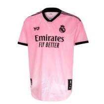 Mens Real Madrid Y-3 120th Anniversary Jersey Pink 2022/23 - Match