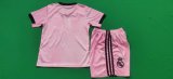 Kids Real Madrid Y-3 120th Anniversary Jersey Pink 2022/23