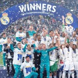 Mens Real Madrid 14 UEFA Champions T-Shirt White 2021/22