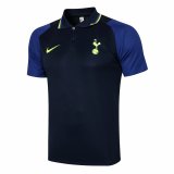 Mens Tottenham Hotspur Polo Shirt Navy 2021/22