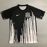 Mens Corinthians Short Training Black Jersey 2022/23