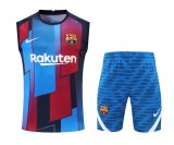 Mens Barcelona Singlet Suit Blue 2022/23
