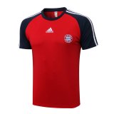 Mens Bayern Munich Short Training Jersey Red - Black 2021/22