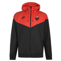 Mens Roma All Weather Windrunner Jacket Red - Black 2020/21