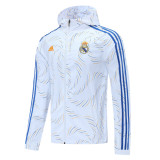 Mens Real Madrid All Weather Windrunner Jacket White 2021/22
