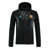 Mens Barcelona All Weather Windrunner Jacket Black 2020/21