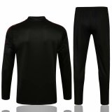 Mens Internacional Training Suit Black - Red 2021/22