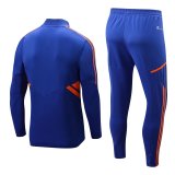 Mens Olympique Lyonnais Training Suit Blue 2022/23