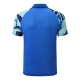 Mens Inter Milan Polo Shirt Blue 2022/23