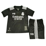 Kids Real Madrid Y-3 120th Anniversary Jersey Black 2022/23