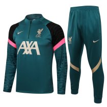 Mens Liverpool Training Suit Green 2021/22