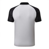 Mens Liverpool Polo Shirt Light Grey 2022/23
