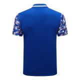 Mens Arsenal Polo Shirt Blue 2022/23