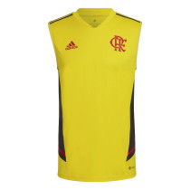 Mens Flamengo Training Singlet Yellow 2022/23