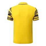 Mens Borussia Dortmund Polo Shirt Yellow 2022/23