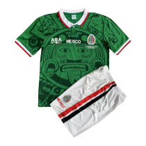 Kids Retro Mexico Home Jersey 1998