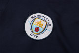 Mens Manchester City Polo Shirt Royal 2021/22