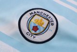 Mens Manchester City Short Training Jersey Light Blue 2022/23