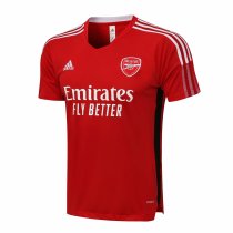Mens Arsenal Short Training Jersey Red 2021/22