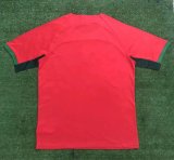 Mens Portugal Pre-Match Short Training Jersey Red 2022