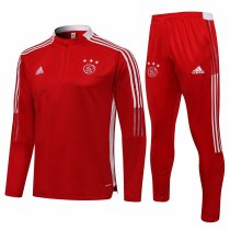 Mens Ajax Training Suit Red 2021/22