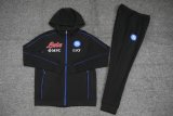 Kids Napoli Hoodie Jacket + Pants Training Suit Black 2021/22