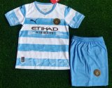 Kids Manchester City 93:20 Anniversary Jersey Blue 2022/23