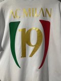 Mens AC Milan 19 Serie A Champions T-Shirt White 2021/22