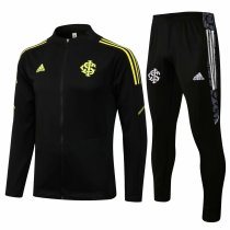 Mens Internacional Jacket + Pants Training Suit Black 2021/22