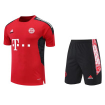 Mens Bayern Munich Short Training Suit Red 2022/23
