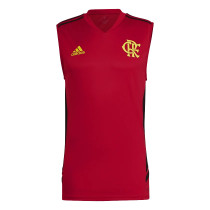 Mens Flamengo Training Singlet Red 2022/23