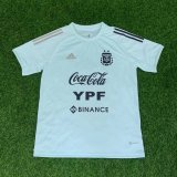Mens Argentina Short Training Jersey White 2022
