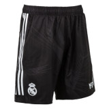 Mens Real Madrid Y-3 120th Anniversary Black Shorts 2022/23