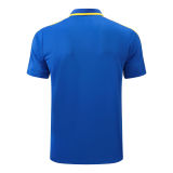 Mens Juventus Polo Shirt Blue 2021/22