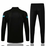 Mens Inter Milan Training Suit Black 2021/22
