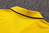 Mens Borussia Dortmund Polo Shirt Yellow 2022/23