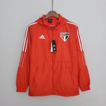 Mens Sao Paulo FC All Weather Windrunner Jacket Red 2022/23