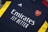 Mens Arsenal Short Training Suit Navy 2022/23