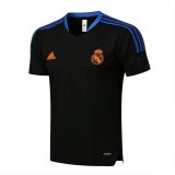 Mens Real Madrid Short Training Jersey Black 2021/22